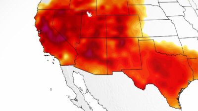 Southwest Heat Wave map (CNN Weather)