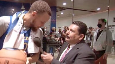 Steph Curry and Guillermo - screenshot