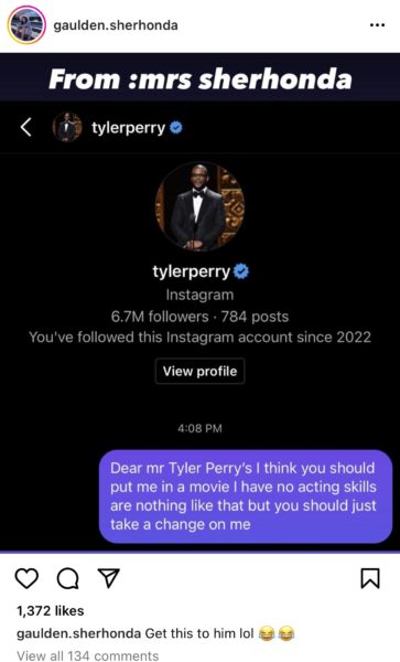 Mother of NBA YoungBoy Asks Tyler Perry for Movie Role