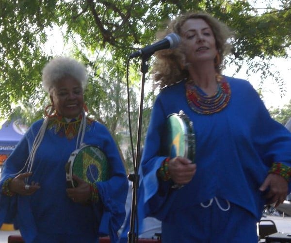 Brasil Brazil, Sonia Santos and Ana Gazzola: Photo Credit, Ricky Richardson