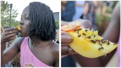 Lupita Nyong&rsquo;o eats ants