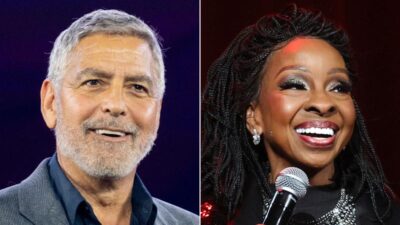 George Clooney & Gladys Knight (Getty)