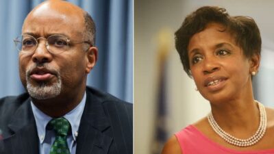 Glenn Ivey and Donna Edwards