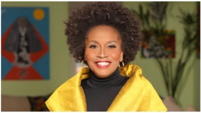 Jenifer Lewis in yellow