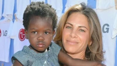 Jillian Michaels and daughter Lukensia - Getty