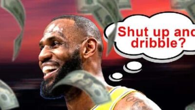 LeBron James - Shut Up and Dribble via ClutchPoints