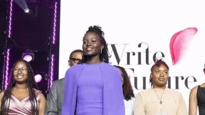 Lupita Nyong'o and Act-So award recipients - Photo: Lanc&ocirc;me / Lupita Nyong'o