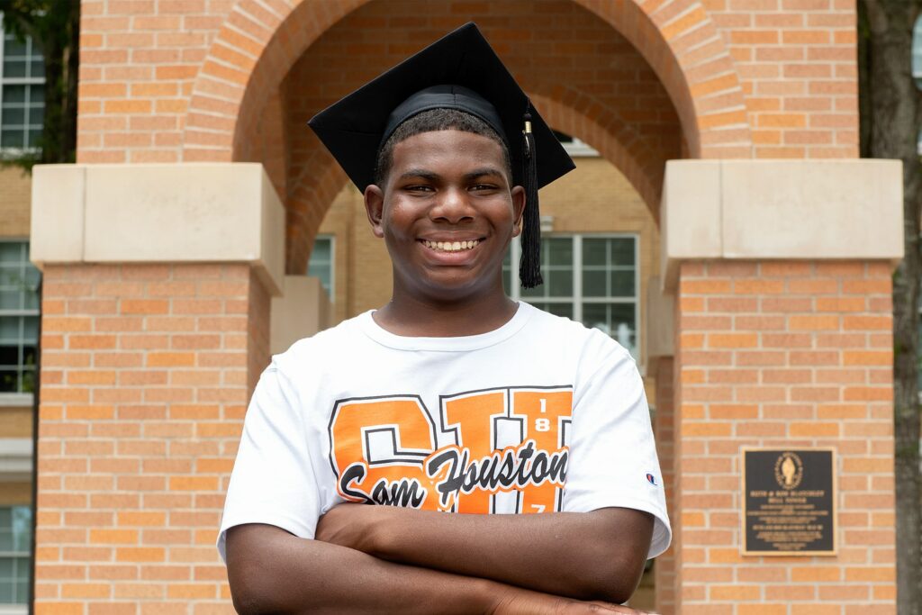 Nehemiah Juniel will graduate college in August