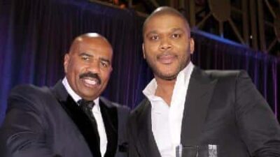 Steve Harvey and Tyler Perry