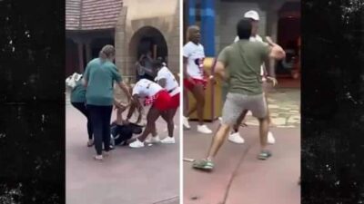Two Families Brawl at Disney World