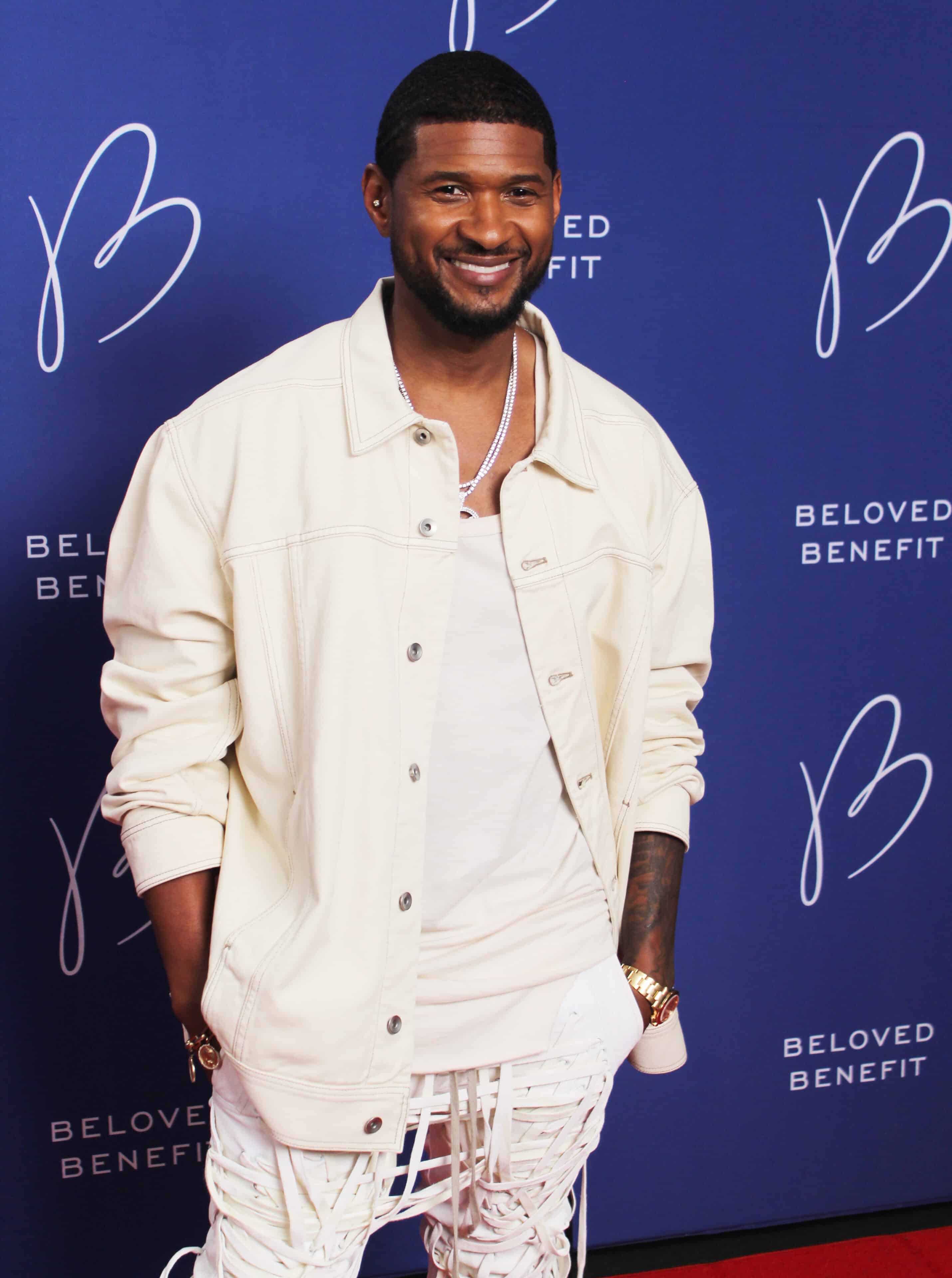 Usher at Beloved Benefit - Credit Ivan Thomas