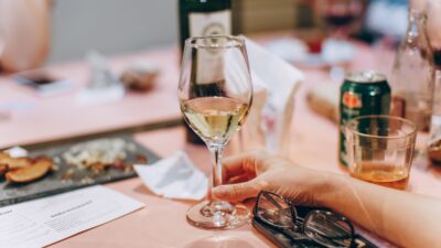 Glass of wine