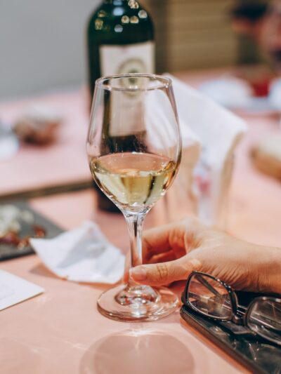 Glass of wine