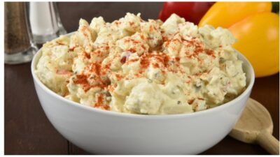 bowl of potato salad