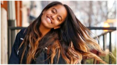 malia smiling