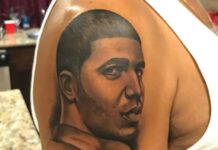 Drake Tattoo - Instagram
