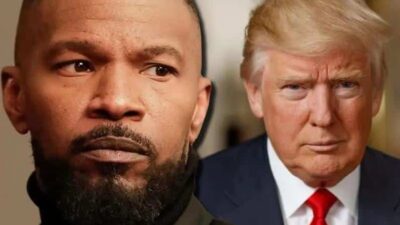 Jamie Foxx and Donald Trump