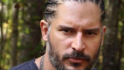 Joe Manganiello with braids (Facebook)