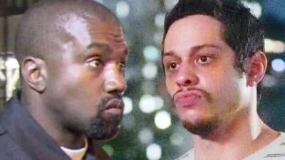 Kanye West - Pete Davidson (TMZ/Getty)