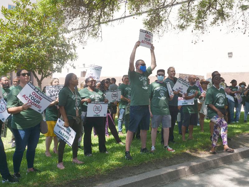 L.A. County Probation Officers who are members of,  The Probation Officers Union AFSCME Local 685