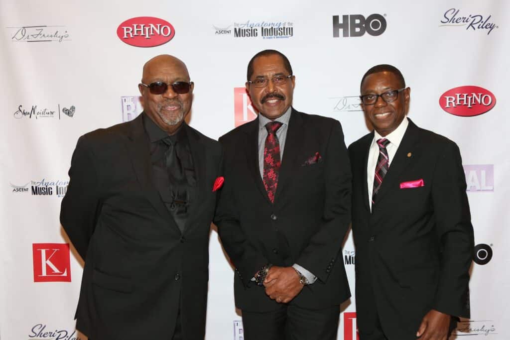 The 2018 Living Legends Foundation's Awards Gala with President Varnell H. Johnson, founder Ray Harris and Chairman David C. Linton at the Taglyan Complex in Hollywood, CA (Photo Credit: Courtesy of the Living Legends Foundation)