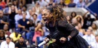 Serena Williams US Open - day 1 (Corey Sipkin-AFP-Getty Images)