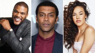 Tyler Perry, Joshua Boone and Solea Pfeiffer - via Netflix