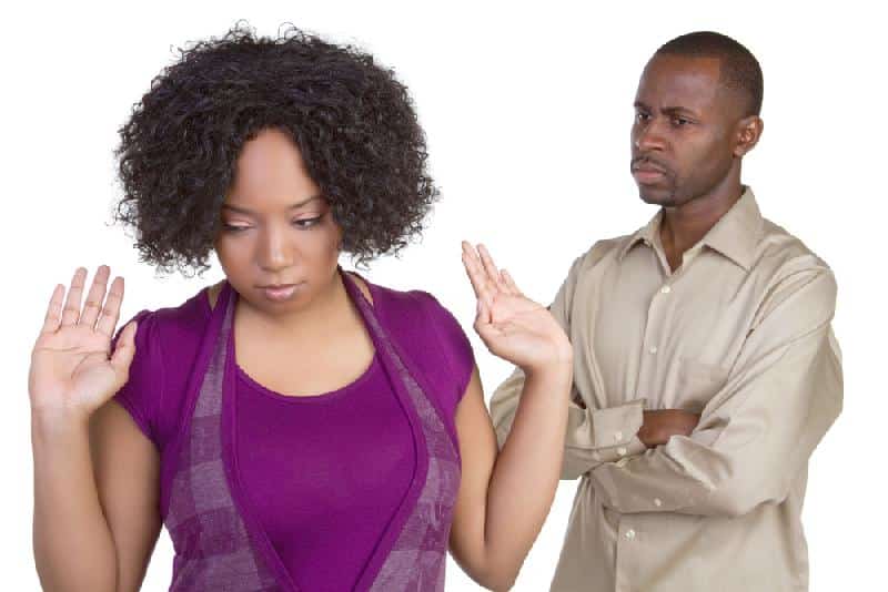 Woman pissed off at boyfriend - Depositphotos