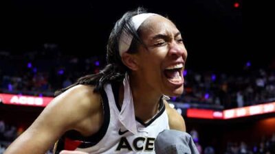 A'ja Wilson - Las Vegas Aces (Maddie Meyer-Getty Images)