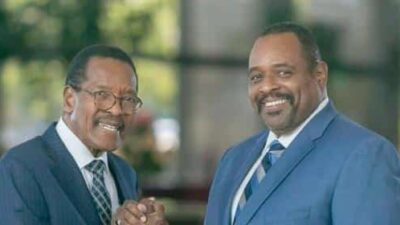 Bishop Charles Blake and Pastoral Designee Elder Charles Blake II