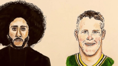 Colin Kapernick and Brett Favre
