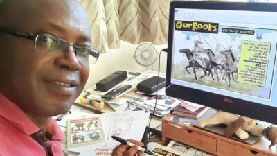 Comic artist TAYO Fatunla - OUR ROOTS creator