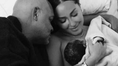Israel Adrienne & New Baby - Instagram