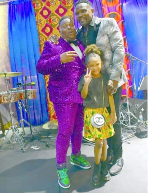MOJA - Multi-octave singer Josh Kagler from New Orleans with Darius McCrary and his daughter