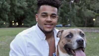 Marc Wilson & dog (GoFundMe)
