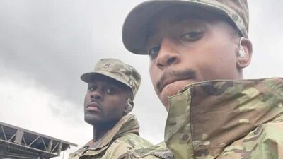 Staff Sergeant Nicholas Feemster and Staff Sergeant Lamar Riddick - Instagram