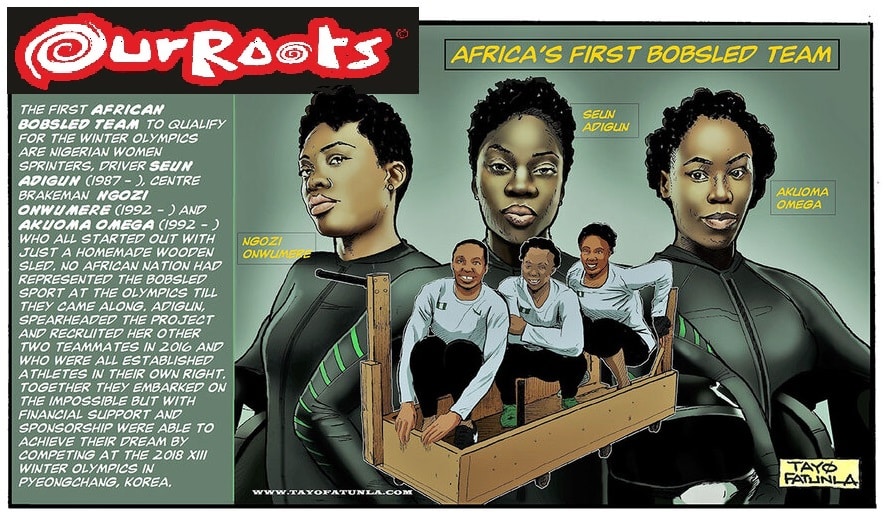 TAYO Fatunla's OUR ROOTS - Africa's First Bobsled Team