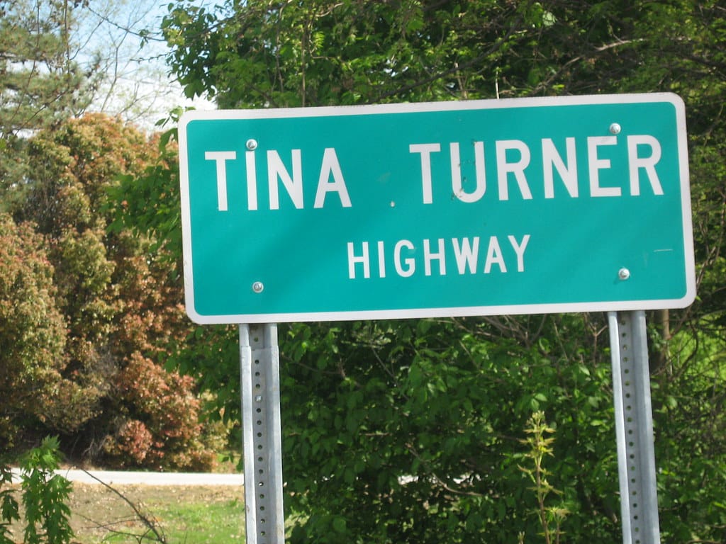 Tina Turner Highway sign