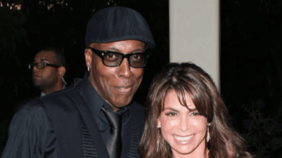 Arsenio Hall and Paula Abdul