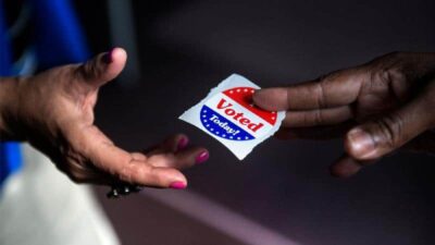 Black Voters (I Voted Today) Gettyimages