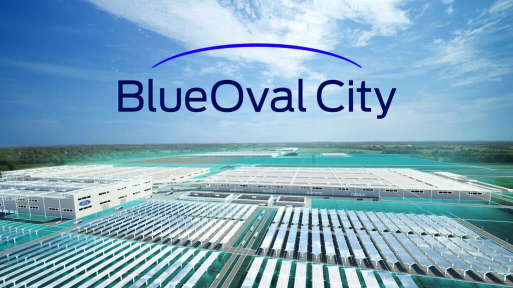 An all-new $5.6 billion mega campus in Stanton, Tenn., called BlueOval City, will create approximately 6,000 new jobs and reimagine how vehicles and batteries are manufactured. Concept designs. Final design subject to change. (Photo Credit: Ford)