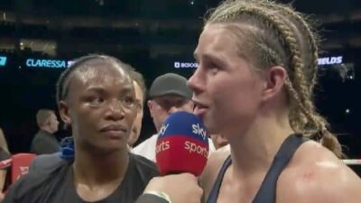 Claressa Shields and Savannah Marshall - screenshot