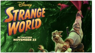 STRANGE WORLD poster