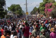 Haiti protests (Richard Pierrin-AFP-Getty Images)