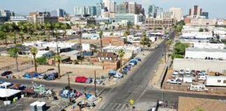 Homeless Camps in Phoenix
