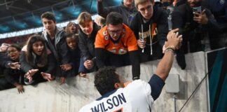 Russell Wilson Broncos London (Getty Images)