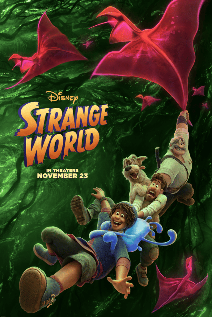 STRANGE WORLD poster