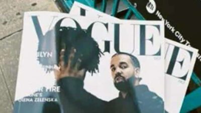 21 Savage - Drake - Vogue fake cover