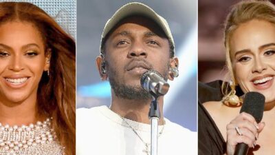 Beyonce - Kendrick Lamar - Adele (Getty)