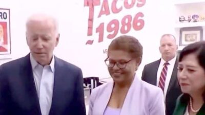 Pres. Biden - Congresswoman Karen Bass - LA County Supervisor Hilda Solis